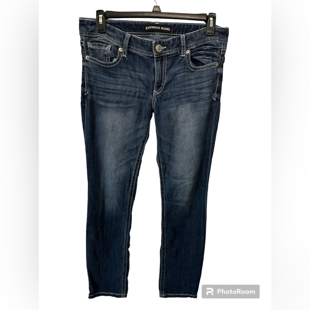 Express Low Rise skinny jeans